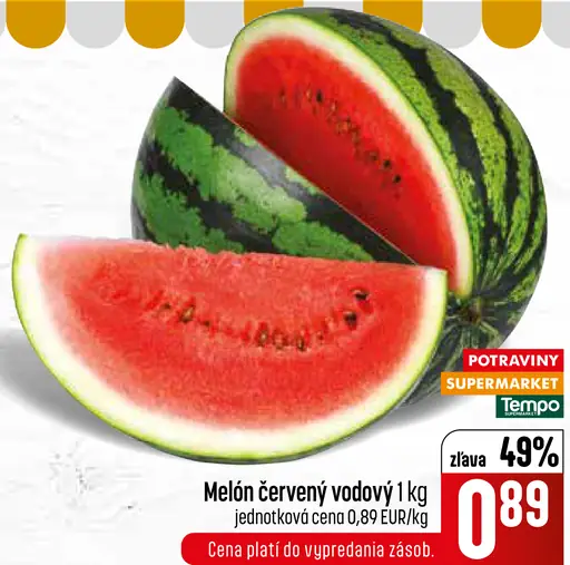 Melón červený vodový