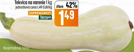 Tempo tekvica na varenie