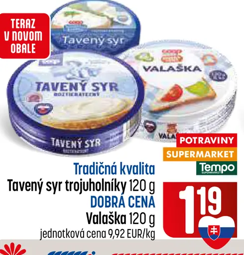 Valaská Tavený syr