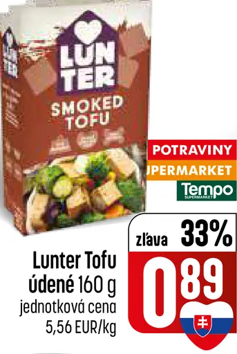 Lunter Tofu údené