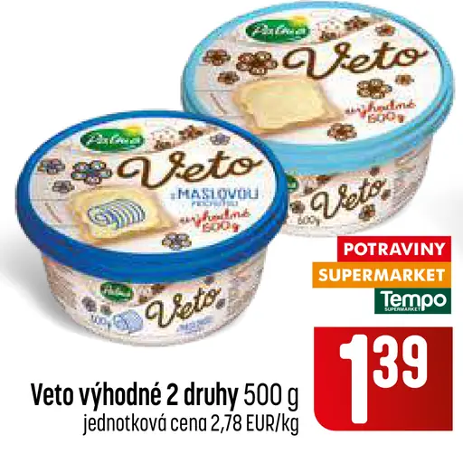 Veto nátierka výhodné balenie 2 druhy