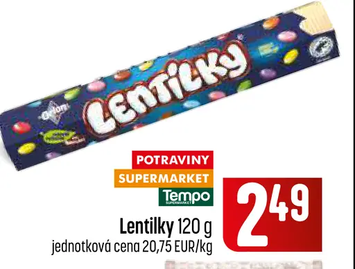 Lentilky dražé