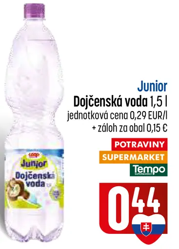 Junior Dojčenská voda