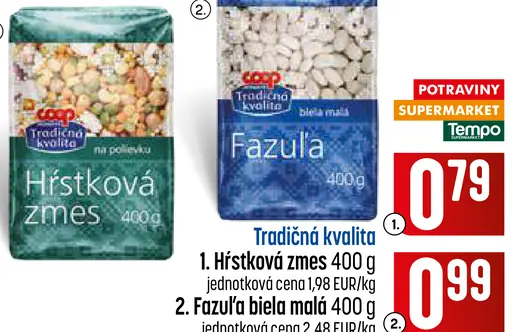 Coop Tradičná kvalita Hŕstková zmes