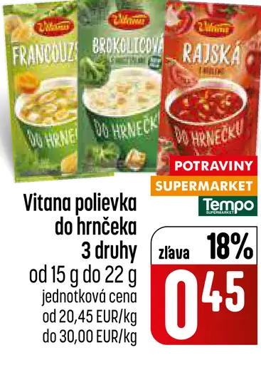 Vitana polievka do hrnčeka