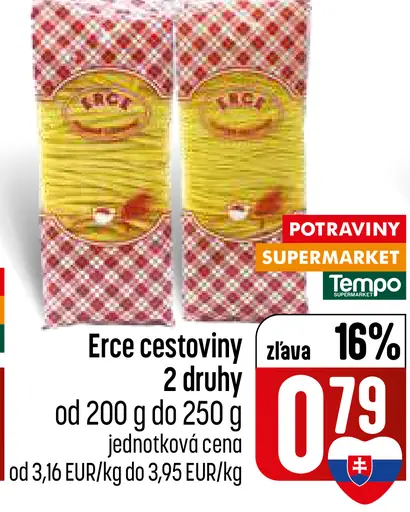 Erce cestoviny