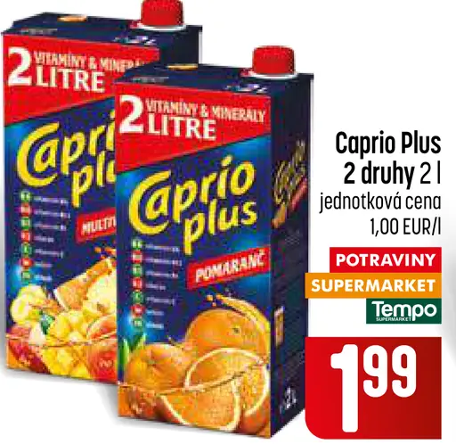Caprio ovocný nápoj
