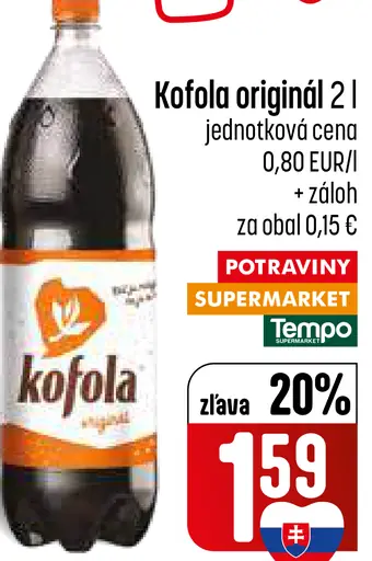 Kofola originál limonáda