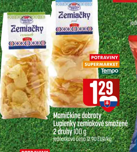 Tempo Mamičkine dobroty lupienky zemiakové smažené