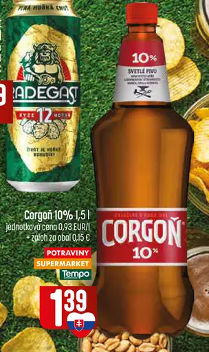 Radegast Ryze hořká 12 pivo plechovka