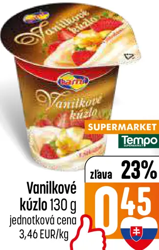 Vanilkové kúzlo dezert