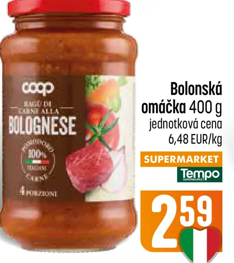 Coop Boloňská omáčka