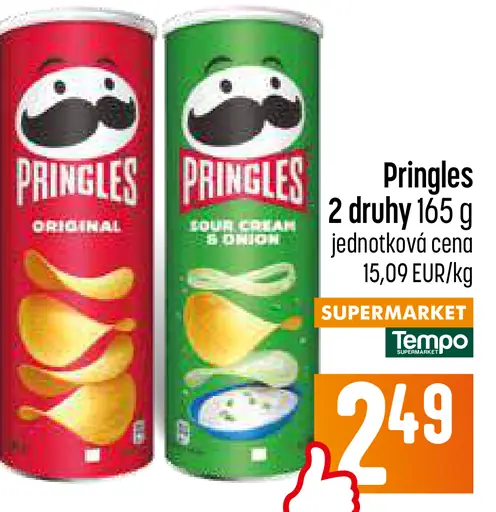 Pringles chipsy