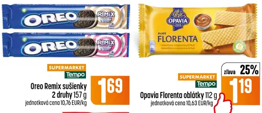 Oreo Remix sušienky