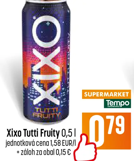 Xixo Tutti Fruity nealkoholický nápoj