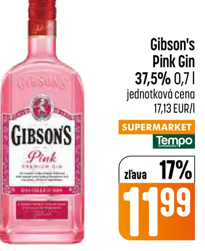 Gibson's Gin Pink