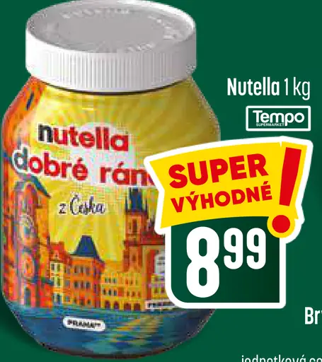 Nutella Dobré ráno s čokoládou