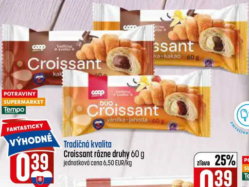 Coop Tradičná kvalita Croissant