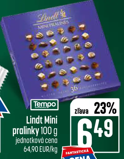 Lindt mini pralinky