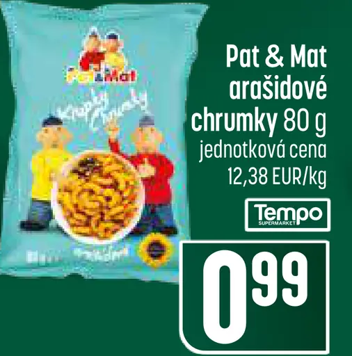 Pat&Mat Arašidové chrumky