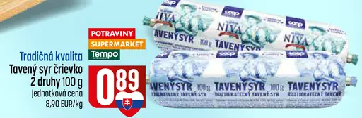 Coop Tradičná kvalita tavený syr cievko