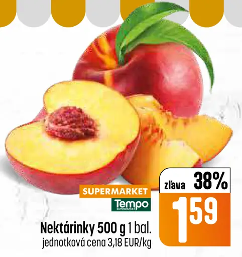 Nektárinky 500 g balenie