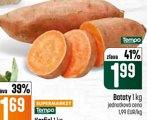 Bataty sladké zemiaky