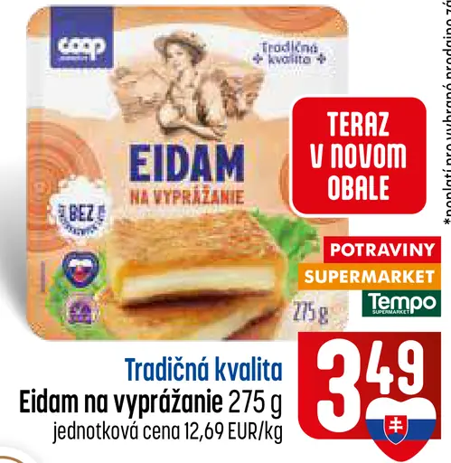 COOP Eidam na vyprážanie