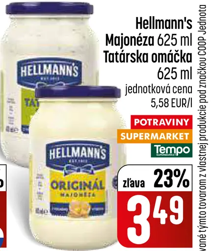 Hellmann's Originál majonéza