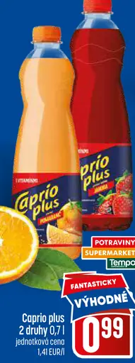 Caprio Plus nealkoholický nápoj