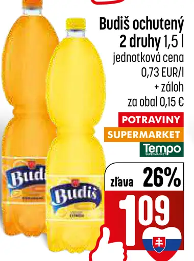 Budiš ochutený nápoj