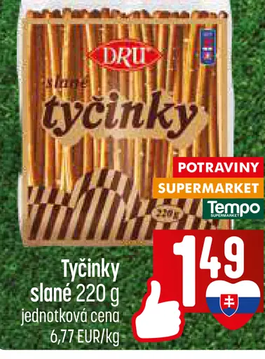 Tyčinky slané