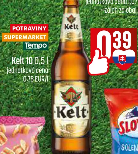Kelt pivo 10 fľaša