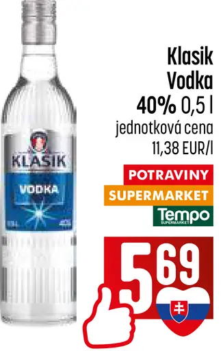 Klasik Vodka Kopaničiarska Slivka 40%