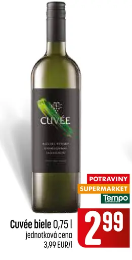 Cuvée biele víno