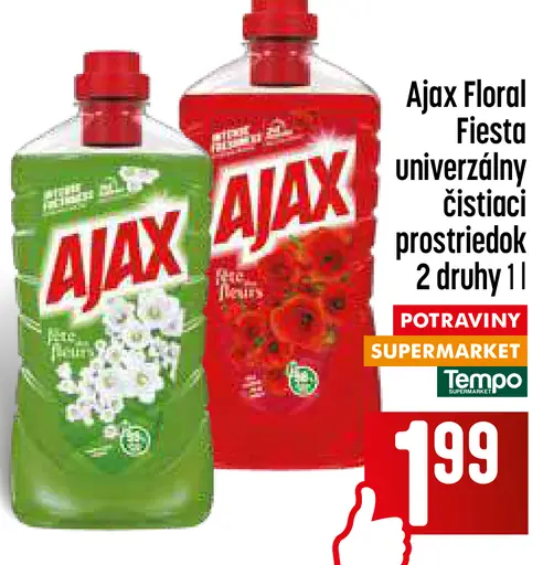 Ajax Fiesta univerzálny čistiaci prostriedok