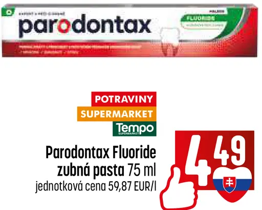 Parodontax Fluoride zubná pasta
