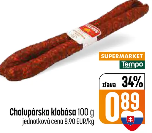 Chalupárska klobása