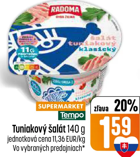 Radoma tuniakový šalát