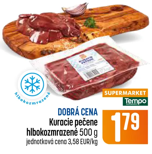 Kuracie pečene hlboko mrazené
