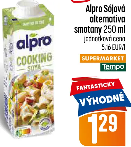 Alpro Sójová alternatíva smotany