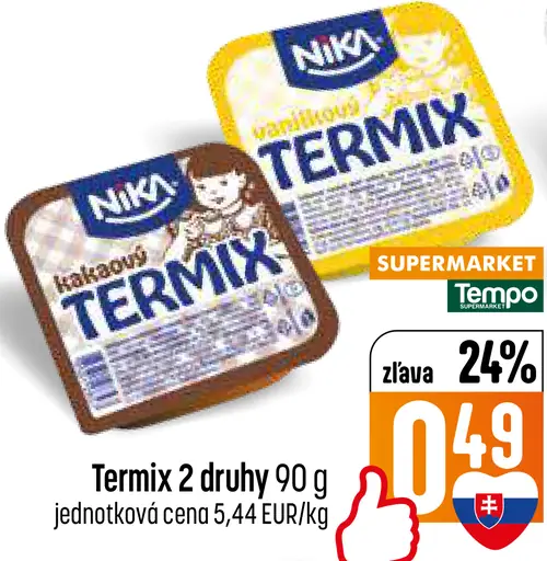 Nika Termix tvarohový dezert