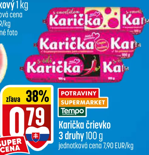 Karička črievko