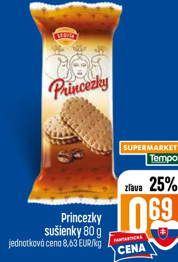 Sedita Princezky sušienky