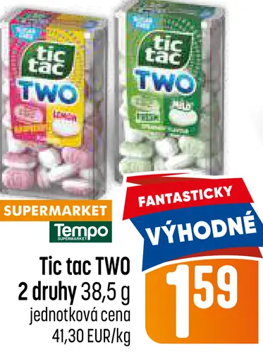 Tic Tac Two 2 druhy