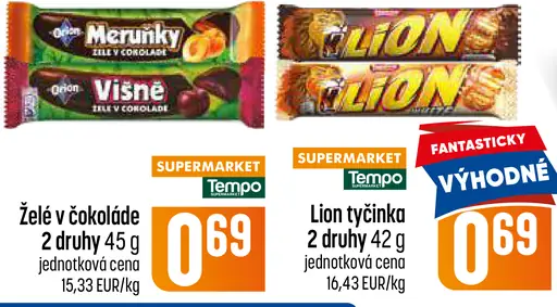 Orion Meruňky želé v čokoláde 2 druhy