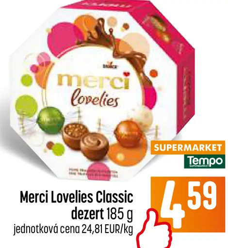 Merci Lovelies Classic dezert