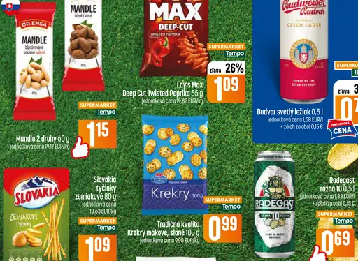 Lay’s Max Deep Cut Twisted Paprika zemiakové chipsy