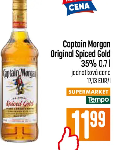 Captain Morgan Spiced Gold rum