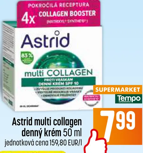 Astrid multi collagen denný krém